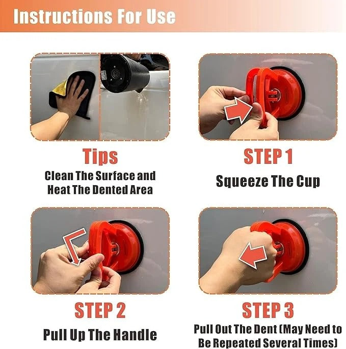 Car Dent Puller - Suction Cup Dent Puller, Car Dent Repair Kit